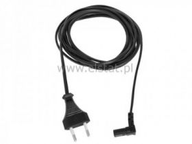 Kabel sieciowy SN-14 dwustronny3m ósemka; kątowy