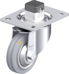 Blickle 850021 LK-RD 100R-3-CS11-VLI-FA Rolka obrotowa z blachy stalowej Średnica koła: 100 mm Maksymalne obciążenie: 10