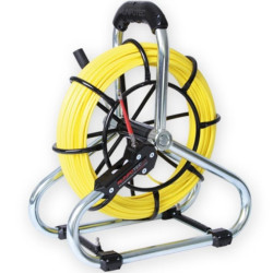 Pilot do przeciągania kabla włókno szklane fi 4,5mm na stojaku standard 60m /10048/