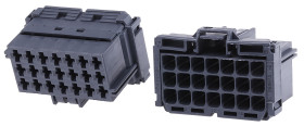 Złącze samochodowe 21-pinowe TE Connectivity 3-rzędowe Żeński AMP MCP 2.8 Obudowa złącza samochodowego