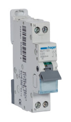 Wyłącznik nadprądowy MCB, Typ C, 2-biegunowy, 20A, 240 → 400V, na szynę DIN, Hager, MJT