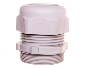 Dławnica kablowa poliamidowa M50 IP68 V-TEC jasnoszara VM50 LGR 2022874 /5szt./