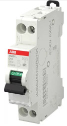 Wyłącznik nadprądowy MCB, Typ C, 1+N, 10A, 230V, na szynę DIN, ABB SN201 L C10-L, SN201
