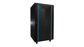 Szafa Rack Stojąca Extralink 22U 600X600 Czarna