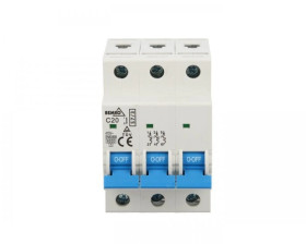 Wyłącznik nadprądowy 3P C 20A 6kA AC A00-S7-3P-C20