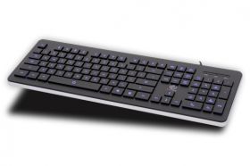 Podświetlana klawiatura multimedialna USB ELEGANCE