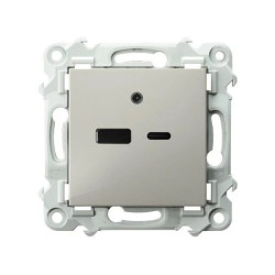 SZAFIR Ładowarka USB A+C kaszmirowy beż GPUSB-2Z/m/83