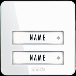 BELL 202.3TX Wireless doorbell system, bell push, double