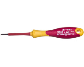 Wkrętak krzyżowy 1000V, PH0 x 60 mm