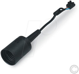 2786 E27, building pendant, black, luster terminal