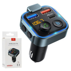 TRANSMITERFM 12/24V BLUETOOTH 2XUSB+PD