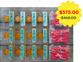 Chibitronics Chibi chip classroom pack - 12 pack love to code chip/clip value bundle