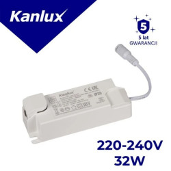 Zasilacz LED BLINGO DRV 32W ON-OFF 220-240V AC IP20 biały 5 lat Gwar. 37269