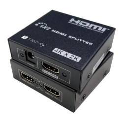 Splitter HDMI 1x2 4K*30Hz Aktywny Rozdzielacz HDMI Techly