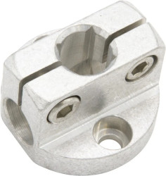 Akcesoria czujnik, uchwyt zacisku nożnego, Ø38mm 25wys, aluminium, AY000161