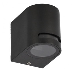 Ogrodowa oprawa elewacyjna kinkiet Vira 1 GU10 czarno-biały IP54 EDO777374