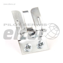 Wieszak mikrofonowy CB metal srebrny