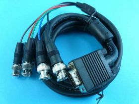 KABEL HDB15M/5xWT.BNC 3,0mb RGB+SYN.H/V