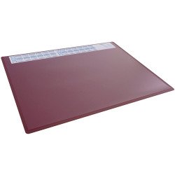 Durable 722303 Desk pad Four-year planner Red Transparent 650mm x 500mm