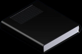 ABS enclosure, (L x W x H) 198 x 178 x 36 mm, black (RAL 9004), AUS 11.9