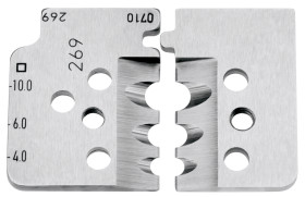 Ostrze ściągacza izolacji kablowych 12 19 12 Ostrze for use with Precyzyjny ściągacz izolacji typu 12 12 xx Knipex