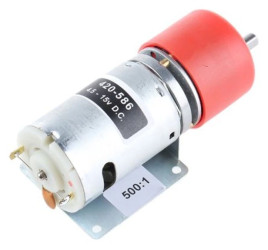 Motoreduktor DC, 2,81 A, 19,8 W, 29 obr/min., 59 Ncm, RS PRO