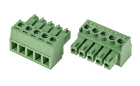 Klucz polaryzacyjny 5 -pinowe raster 3.81mm Przepust Żeński RS PRO