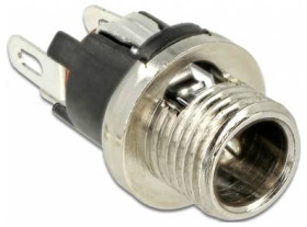 Złącze męskie niskonapięciowe Delock 89910 złącze żeńskie do wbudowania 5.5 mm 2.1 mm 1 szt.