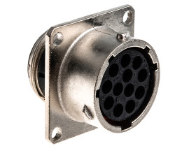 Złącze 12-pinowe Żeński Souriau Sunbank by Eaton Żeński Montaż ścienny rozmiar 14