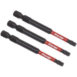 Sealey AK8268 TRX-Star* T25 Impact Power Tool Bits 75mm - 3pc