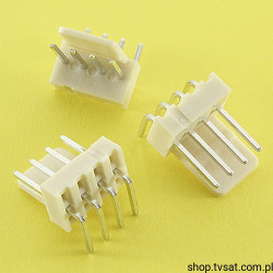 61900411021 Pin Header Pitch 2.54 mm 4 pins THT WURTH