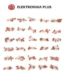 ZESTAW KONDENSATORÓW CERAMICZNYCH 0,5pF-100pF 400 SZTUK