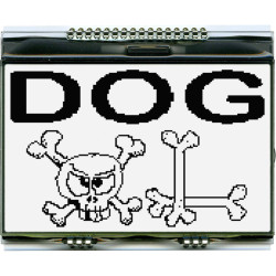 DISPLAY VISIONS EADOGXL160W-7 LCD display 78x64x2.8mm White