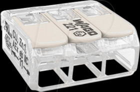 221-683 Connection terminal, 3-wire, 6 mm², Ex-certified