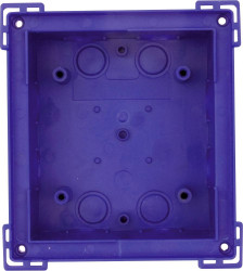 Mobotix MX-OPT-Box-1-EXT-IN Akcesorium do domofonu Obudowa podtynkowa niebieski