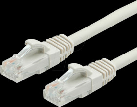21990873 Patch cable Cat. 6a, UTP, grey, 3 m