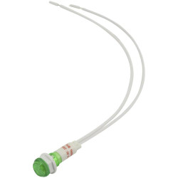 TRU COMPONENTS TC-6648784 Standard indicator light with bulb Green 1 pc