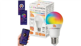 Żarówka Led A60-Ap E27 10W Led Wifi Cct+Rgb