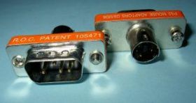 MMA9M-MD6M ADAPTOR DSUB09M-MINI DIN6M