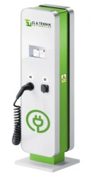 Stacja ładowania 2x 22kW – słupek EVB Pole 2M AC