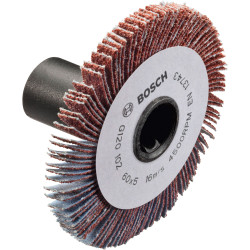 Bosch 1600A00150 Flap Wheel 60 x 5mm 80 Grit for PRR 250