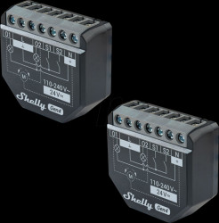 SHELLY_2PM_GEN4_2ER Shelly 2PM Gen4, 2-pack, BT Matter Zigbee WLAN measuring actuato