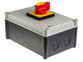 Przełącznik izolacyjny 4-biegunowy-biegunowy 100A RS PRO Szyna DIN 45kW