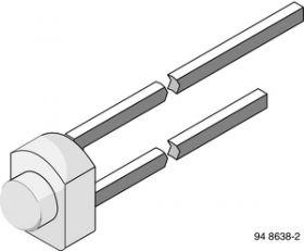 CQY37N Infrared Emitting Diode, 950 nm, GaAs
