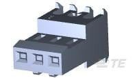 Listwa stykowa PCB 3-pinowe 3-641199-3 raster: 2.54 mm Pionowy 1-rzędowe TE Connectivity Kabel250 V