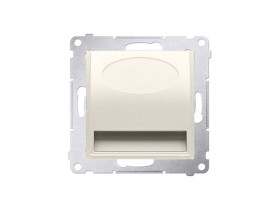 SIMON 54 Oprawa oświetleniowa LED 14 V DC 0.56 W białe zimne 5900K kremowy !Wymagany zasilacz 14V DOS14A.01/41 KONTAKT SIMON