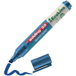 Edding 4-32003 Flipchart marker Wedge tip 1-5 mm Blue 1 pc