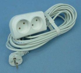 PS-2xGN 10,0mb PRZEDŁUŻACZ BEZ UZIEM.