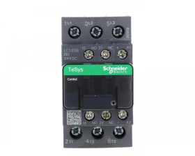 TeSys Deca Stycznik mocy 38A 3P 24V DC 1Z 1R LC1D38BD