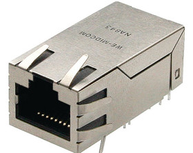 Transformator LAN Ethernet, IEEE 802.3ab, Płytka drukowana, W obudowie